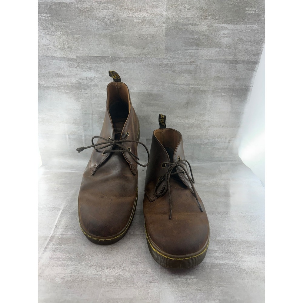 Dr. Martens Cabrillo Brown Wyoming Leather Chukka Desert Boots Men Sz 11 AW004
